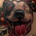 Tattoos - Pitbull portrait tattoo coverup / redo - 96414